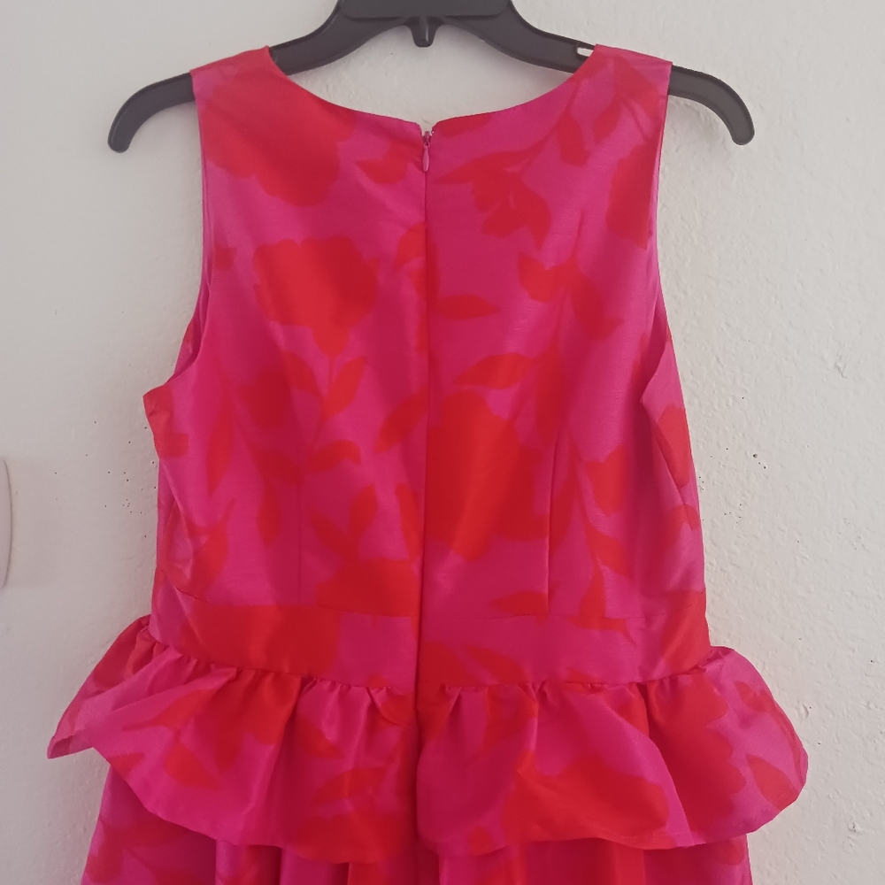 Kate Spade‎ Peplum Rose Midi Dress - Picture 6 of 10